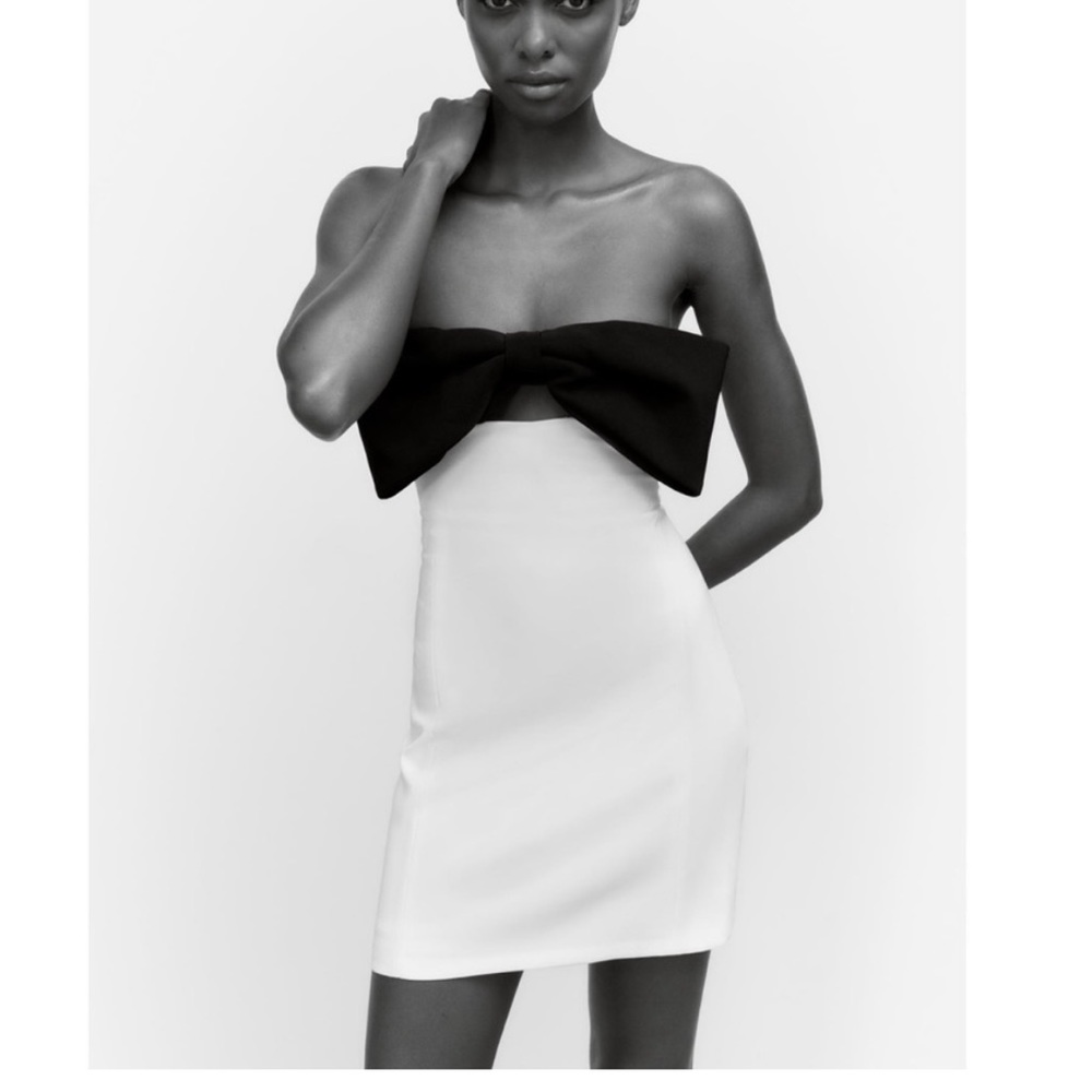 Zara bow dress